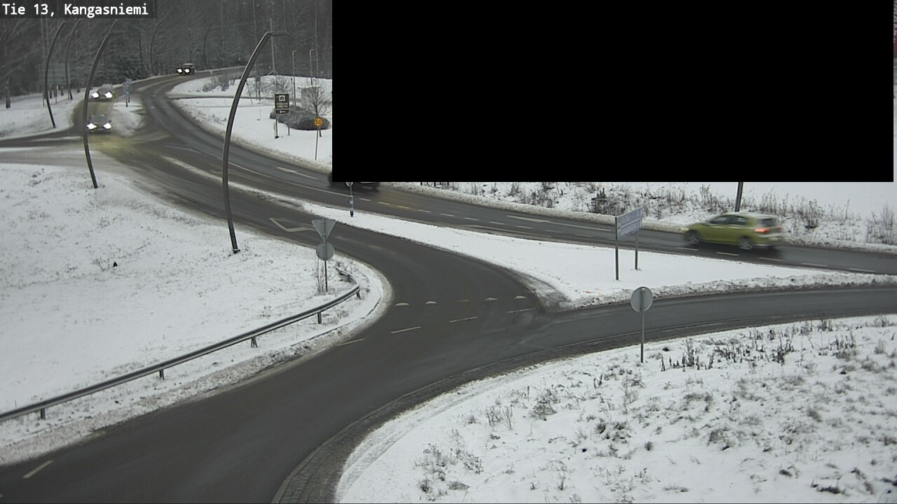 Weather Camera Image Väg 13 Kangasniemi, Kangasniemi, Etelä-Savo