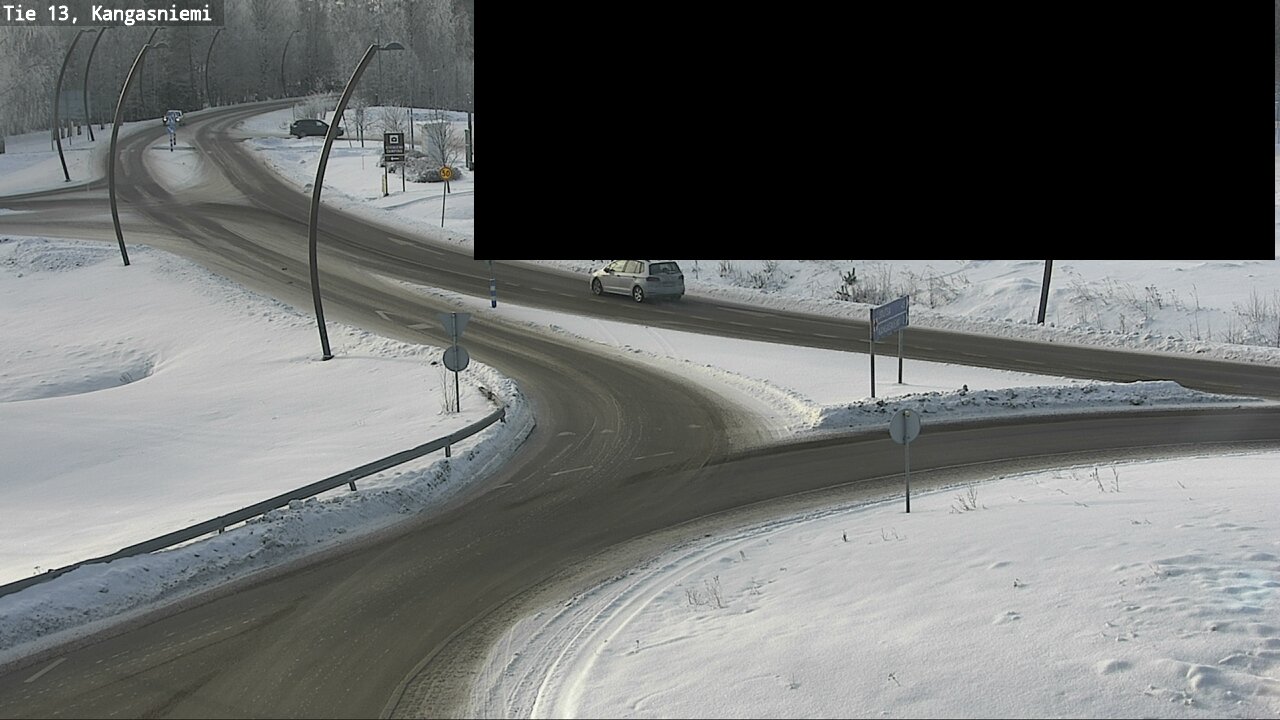 Weather Camera Image Road 13 Kangasniemi, Kangasniemi, Etelä-Savo