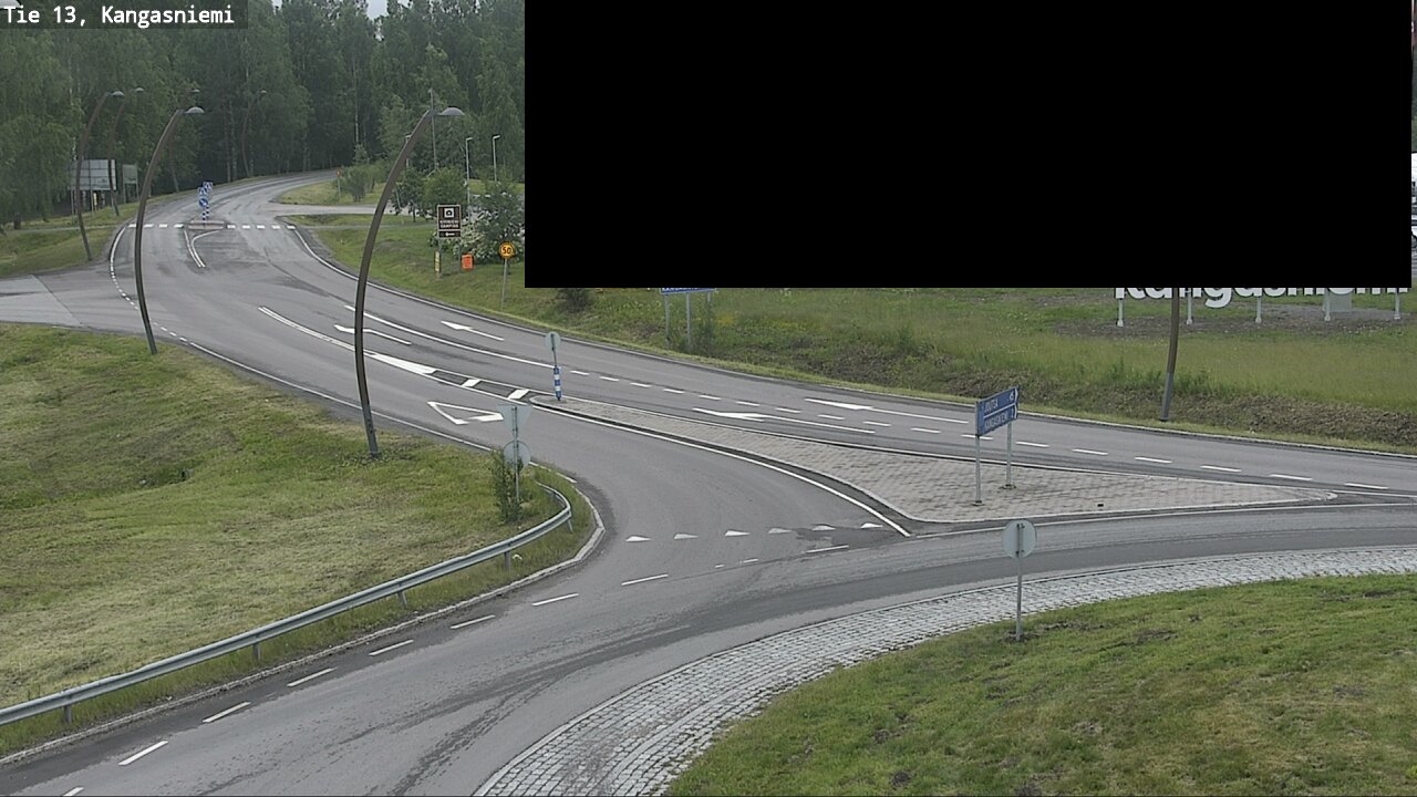 Weather Camera Image Väg 13 Kangasniemi, Kangasniemi, Etelä-Savo