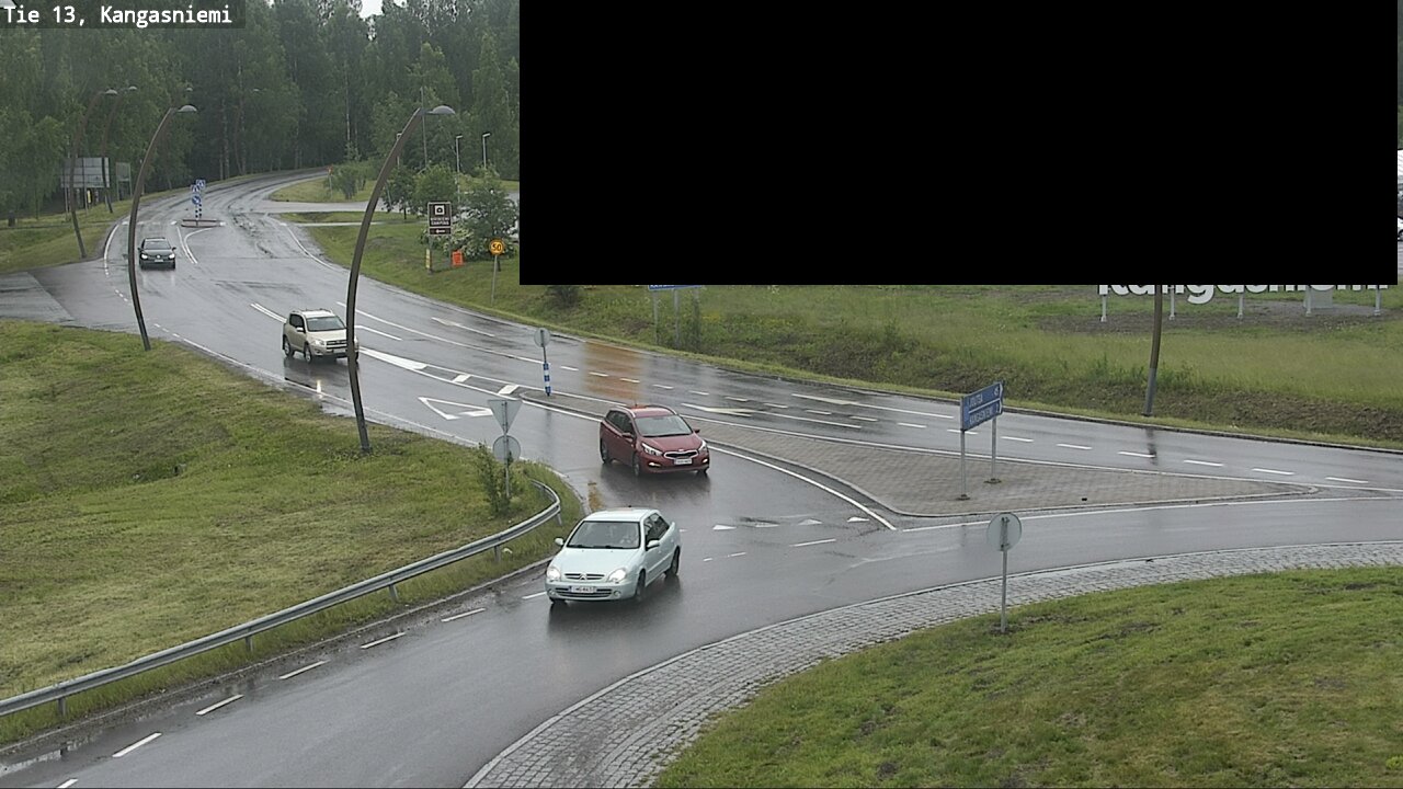 Weather Camera Image Väg 13 Kangasniemi, Kangasniemi, Etelä-Savo