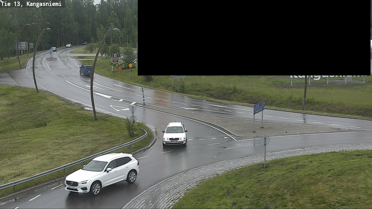 Weather Camera Image Väg 13 Kangasniemi, Kangasniemi, Etelä-Savo