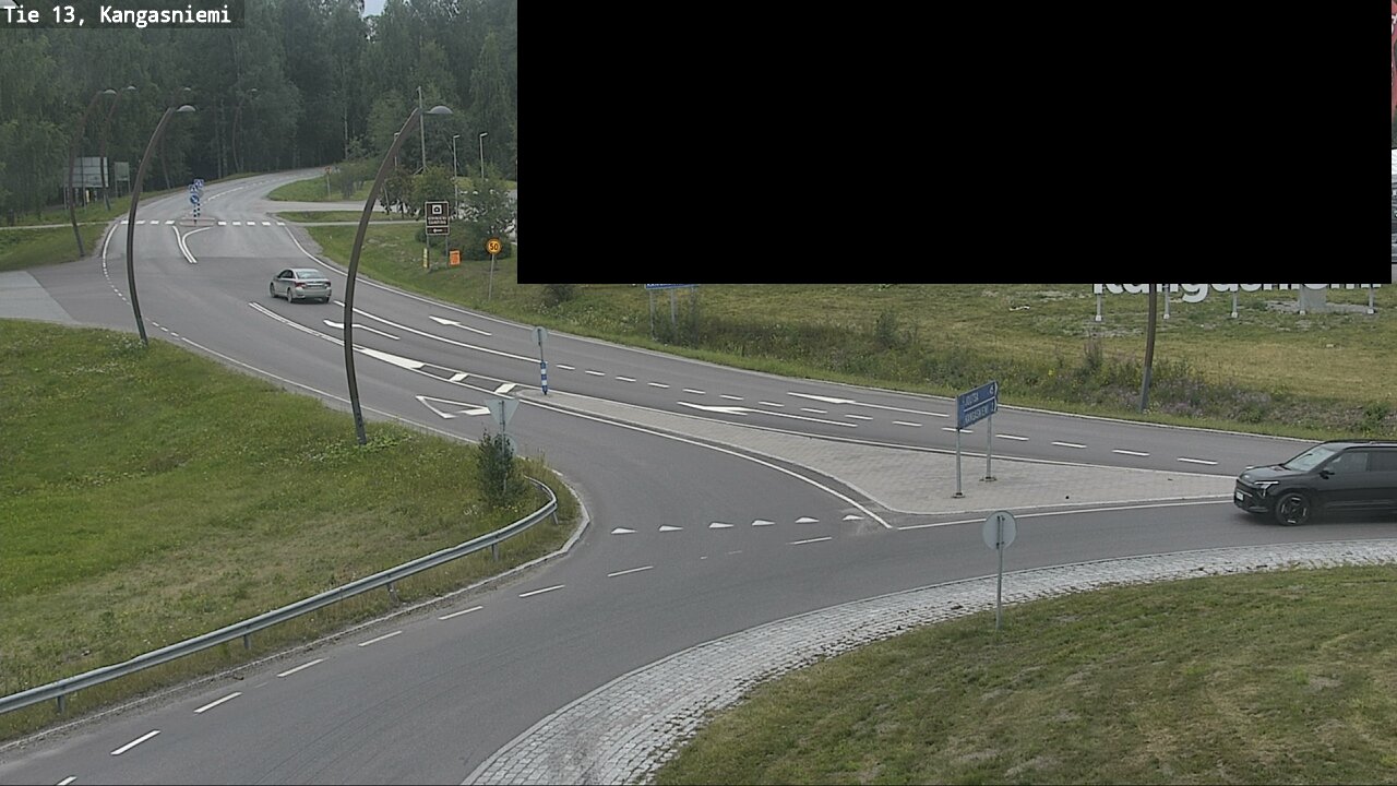 Weather Camera Image Väg 13 Kangasniemi, Kangasniemi, Etelä-Savo