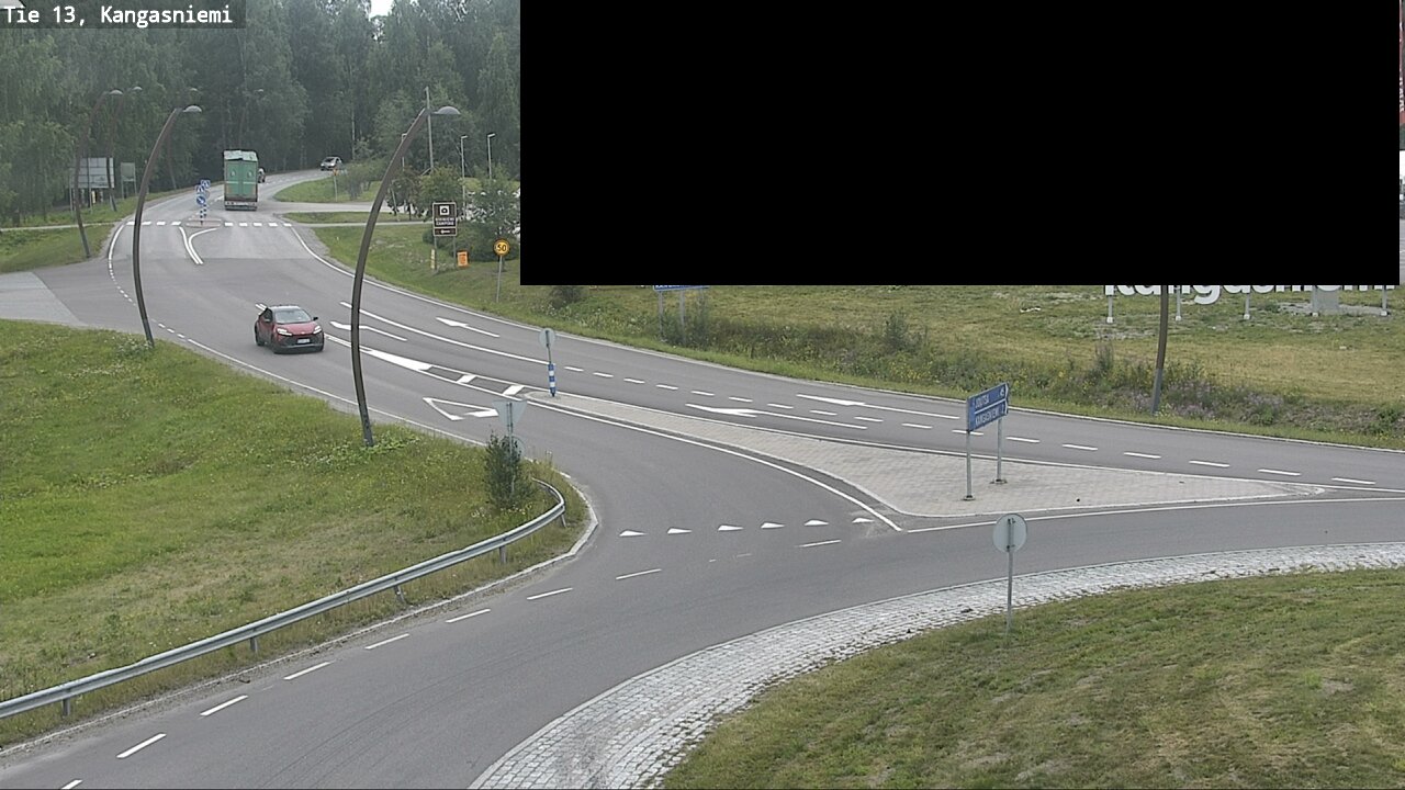 Weather Camera Image Väg 13 Kangasniemi, Kangasniemi, Etelä-Savo