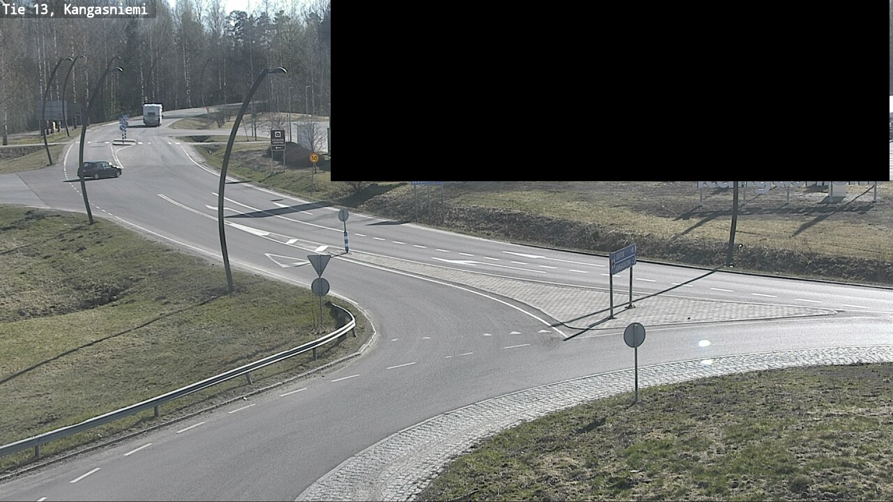 Weather Camera Image Väg 13 Kangasniemi, Kangasniemi, Etelä-Savo