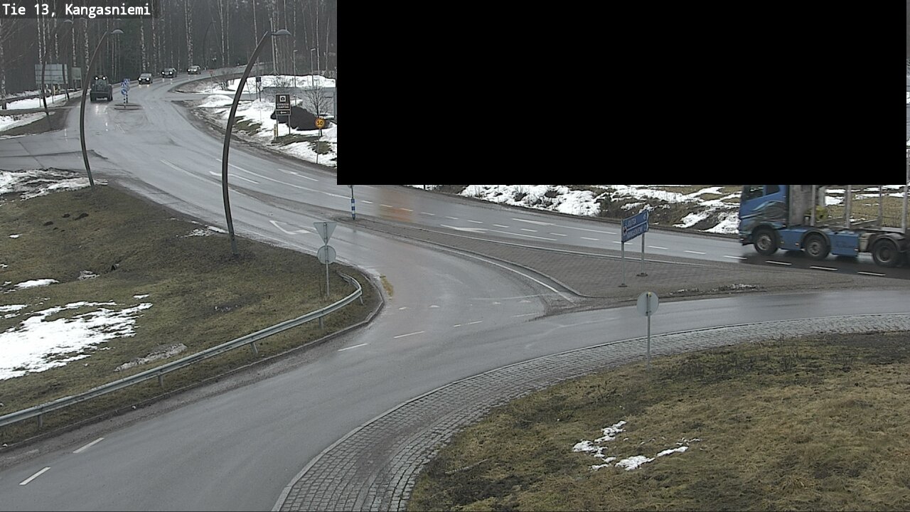 Weather Camera Image Väg 13 Kangasniemi, Kangasniemi, Etelä-Savo