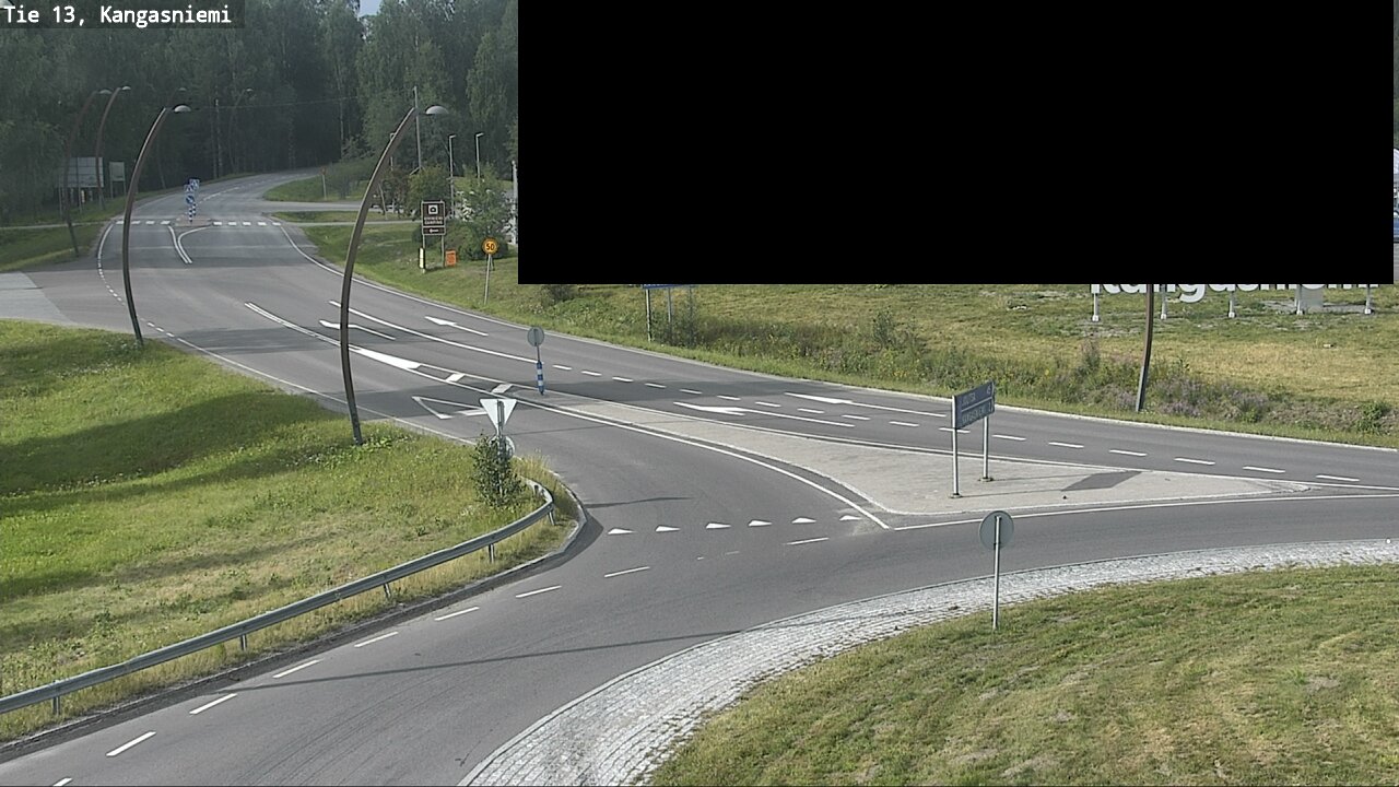 Weather Camera Image Väg 13 Kangasniemi, Kangasniemi, Etelä-Savo
