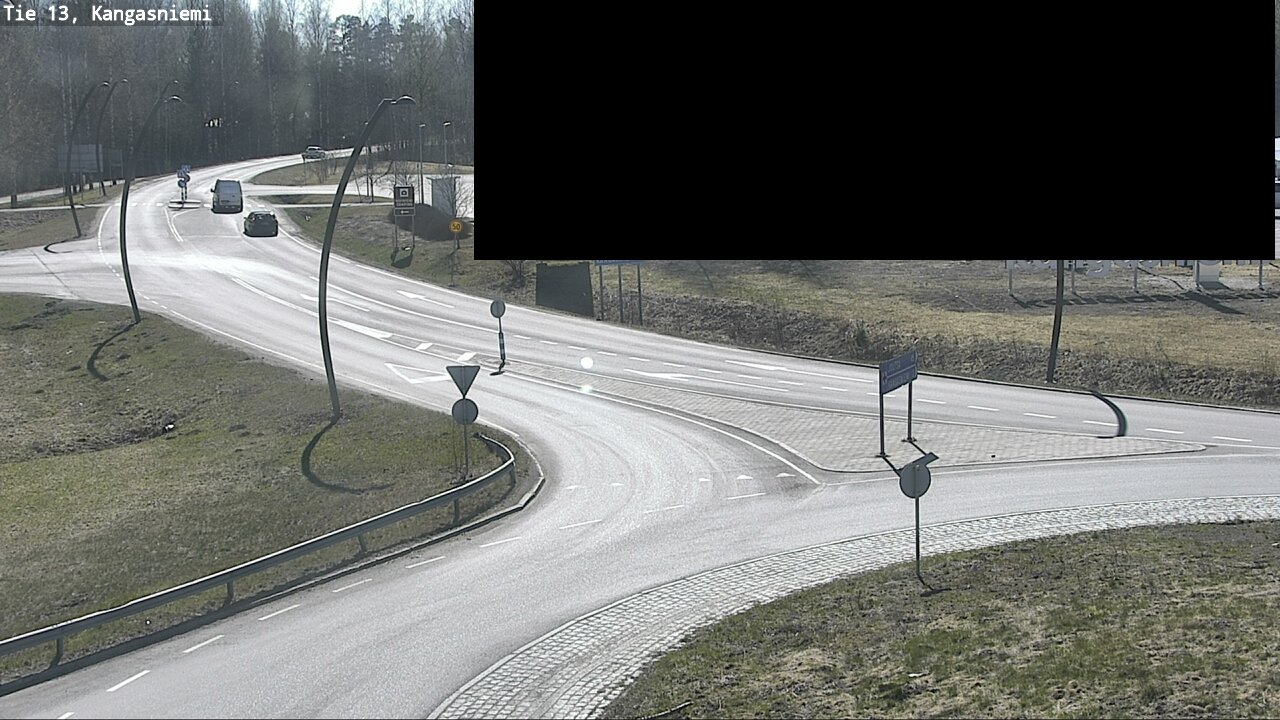 Weather Camera Image Väg 13 Kangasniemi, Kangasniemi, Etelä-Savo