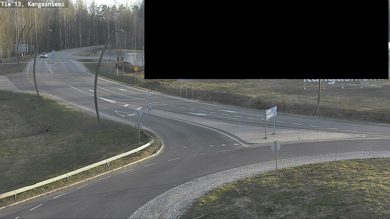 Weather Camera Image Väg 13 Kangasniemi, Kangasniemi, Etelä-Savo