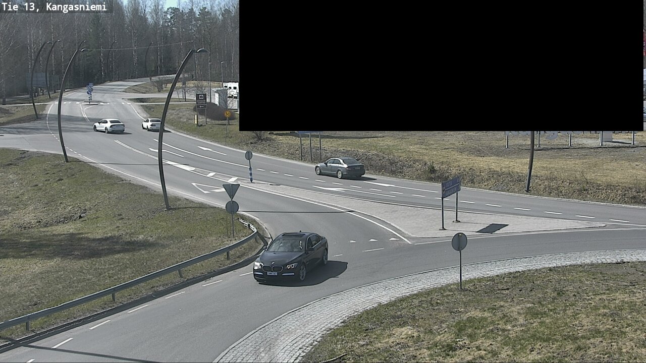 Weather Camera Image Väg 13 Kangasniemi, Kangasniemi, Etelä-Savo
