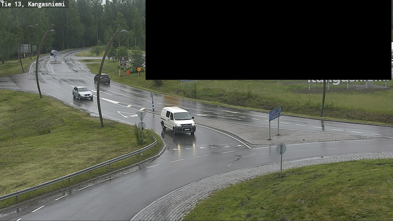 Weather Camera Image Väg 13 Kangasniemi, Kangasniemi, Etelä-Savo