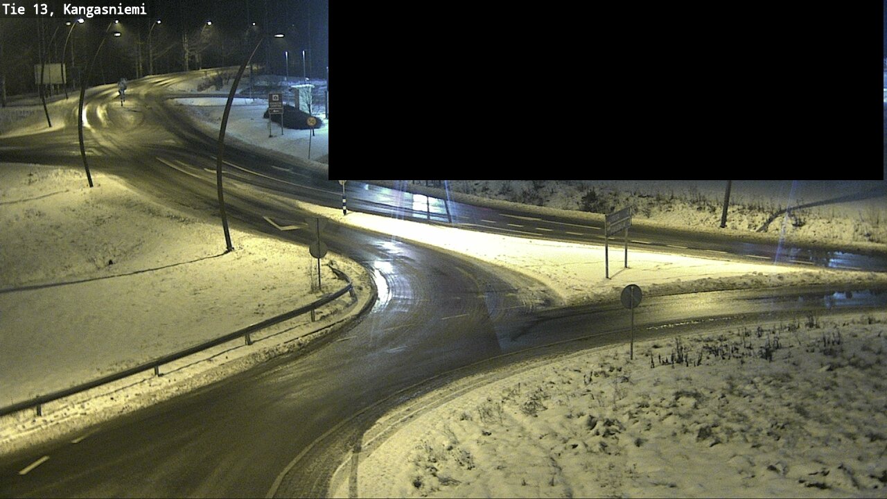 Weather Camera Image Väg 13 Kangasniemi, Kangasniemi, Etelä-Savo