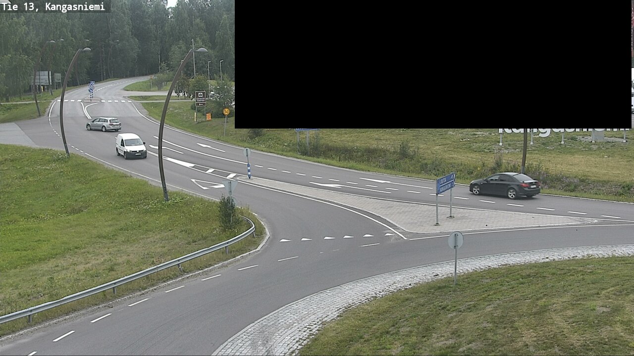 Weather Camera Image Väg 13 Kangasniemi, Kangasniemi, Etelä-Savo