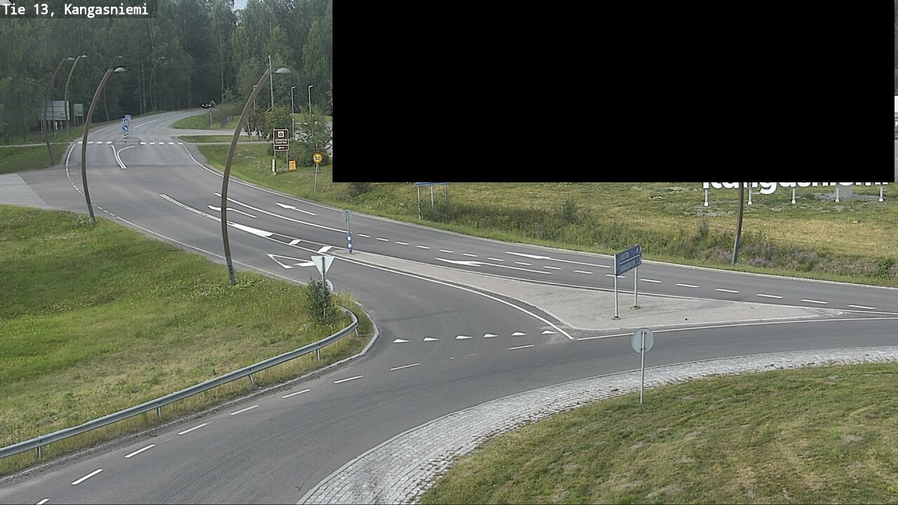Weather Camera Image Väg 13 Kangasniemi, Kangasniemi, Etelä-Savo