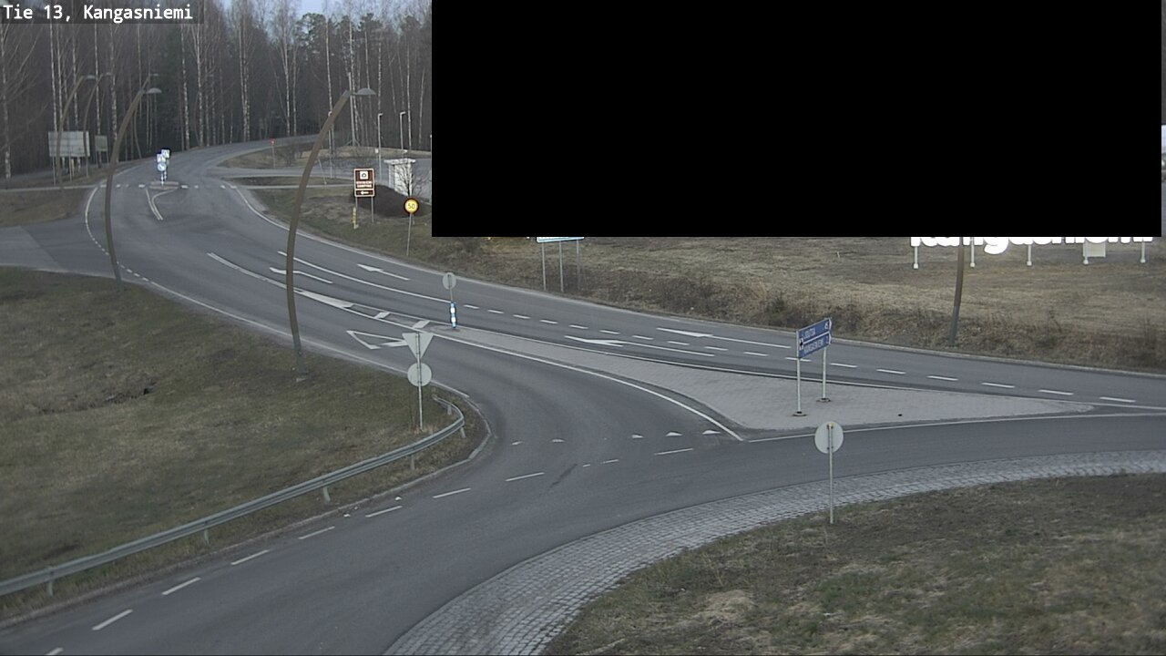 Weather Camera Image Väg 13 Kangasniemi, Kangasniemi, Etelä-Savo