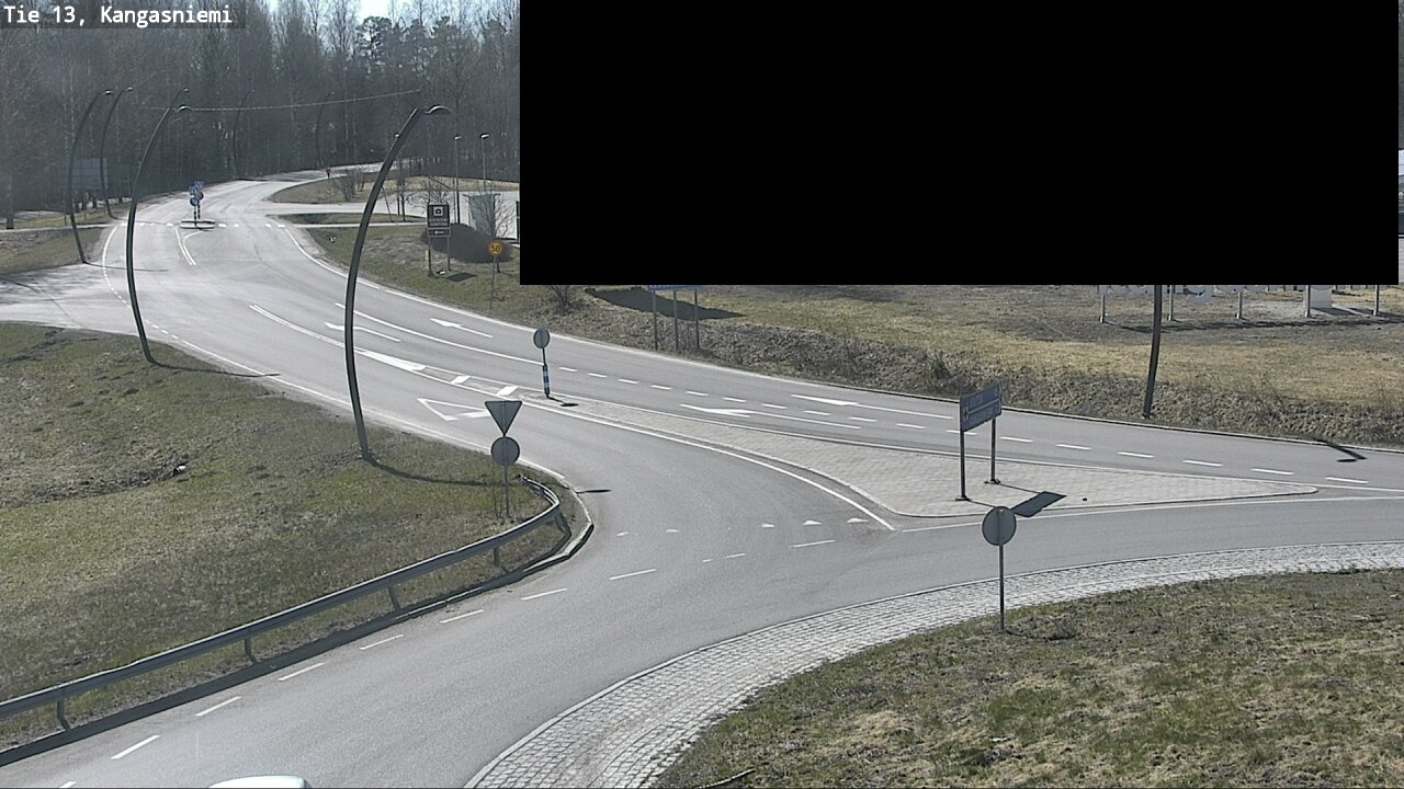 Weather Camera Image Väg 13 Kangasniemi, Kangasniemi, Etelä-Savo