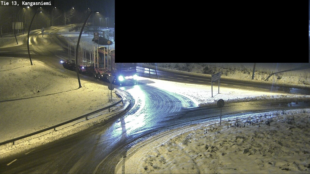 Weather Camera Image Väg 13 Kangasniemi, Kangasniemi, Etelä-Savo