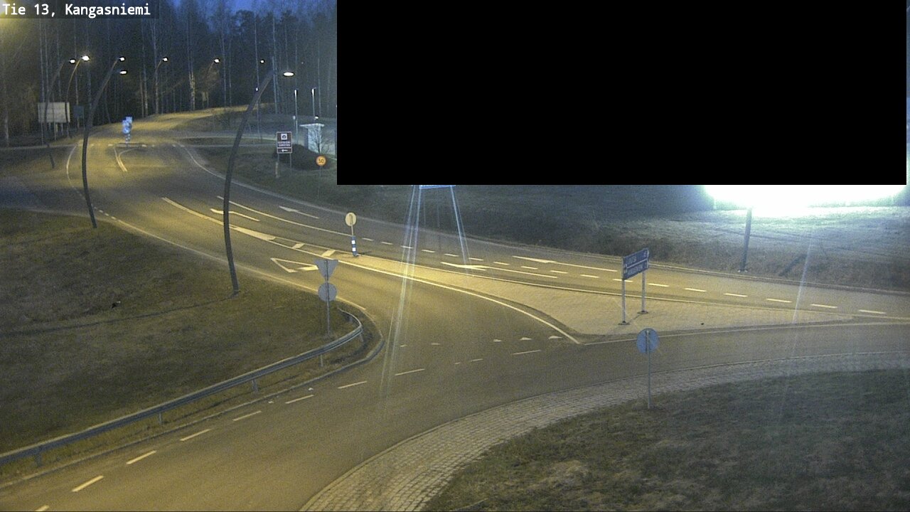 Weather Camera Image Väg 13 Kangasniemi, Kangasniemi, Etelä-Savo