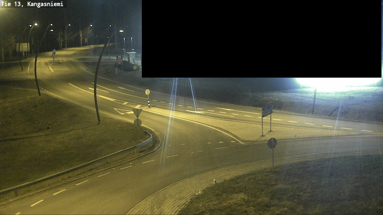 Weather Camera Image Väg 13 Kangasniemi, Kangasniemi, Etelä-Savo