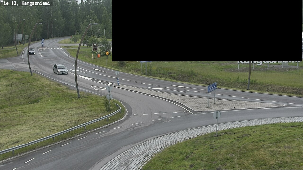 Weather Camera Image Väg 13 Kangasniemi, Kangasniemi, Etelä-Savo