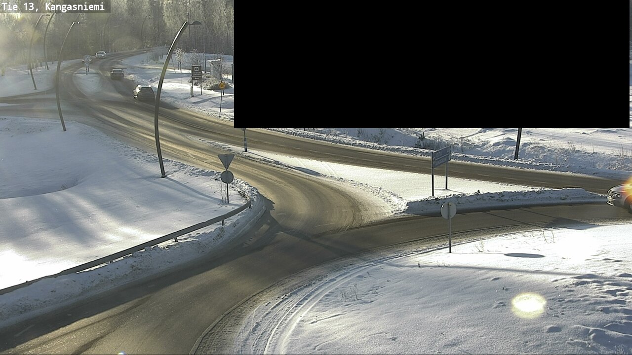 Weather Camera Image Road 13 Kangasniemi, Kangasniemi, Etelä-Savo