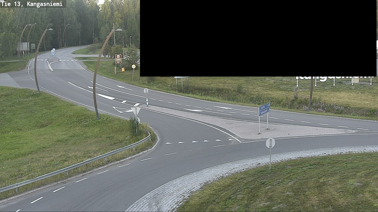 Weather Camera Image Väg 13 Kangasniemi, Kangasniemi, Etelä-Savo