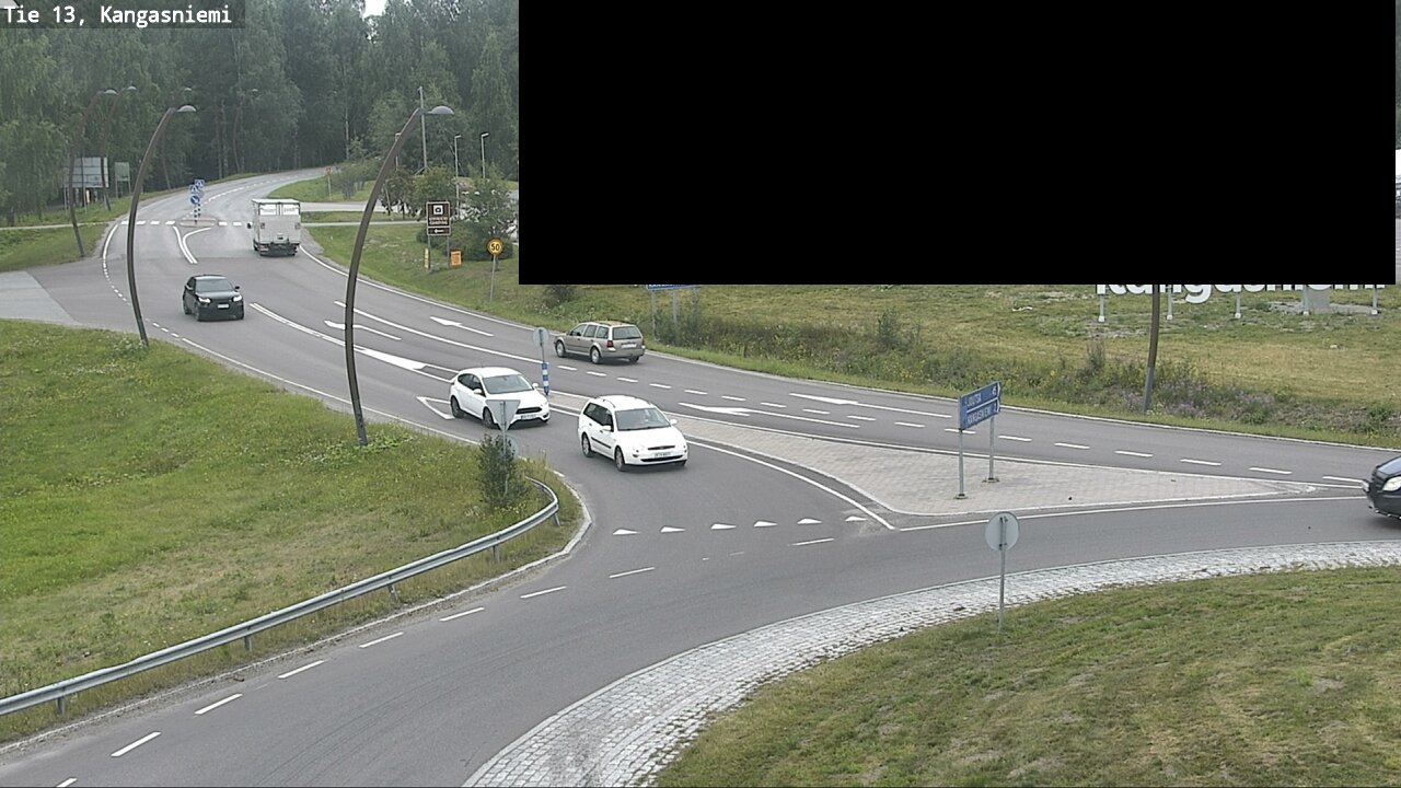 Weather Camera Image Väg 13 Kangasniemi, Kangasniemi, Etelä-Savo