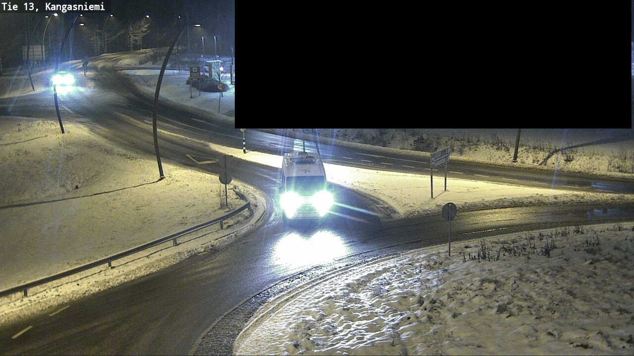 Weather Camera Image Väg 13 Kangasniemi, Kangasniemi, Etelä-Savo