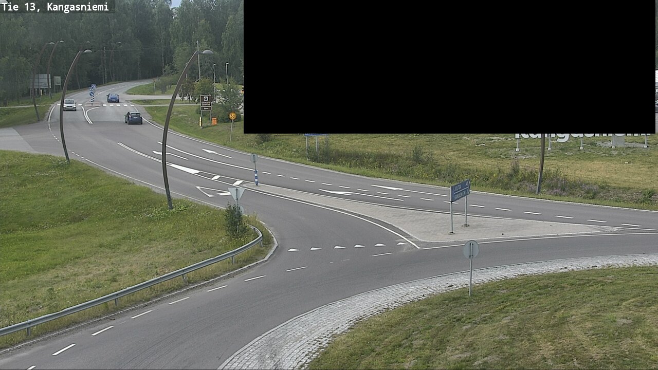 Weather Camera Image Väg 13 Kangasniemi, Kangasniemi, Etelä-Savo