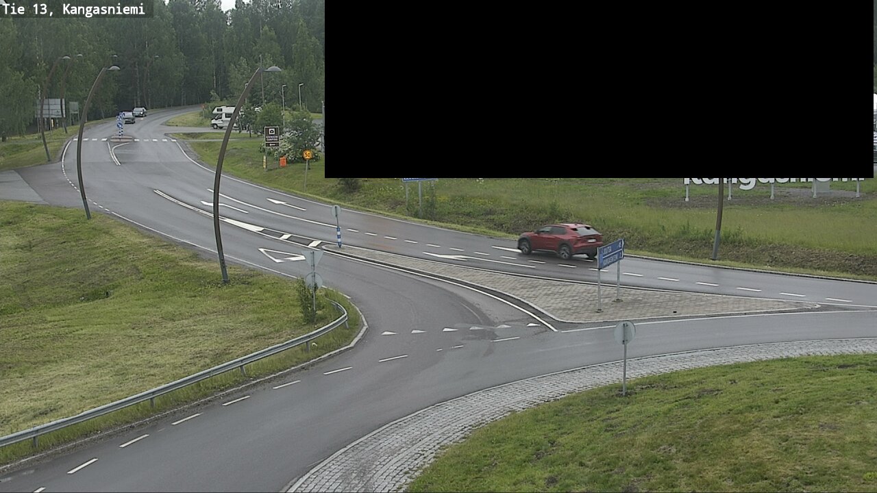 Weather Camera Image Väg 13 Kangasniemi, Kangasniemi, Etelä-Savo