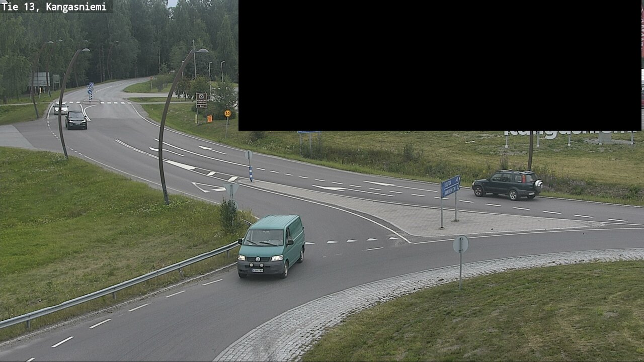 Weather Camera Image Road 13 Kangasniemi, Kangasniemi, Etelä-Savo