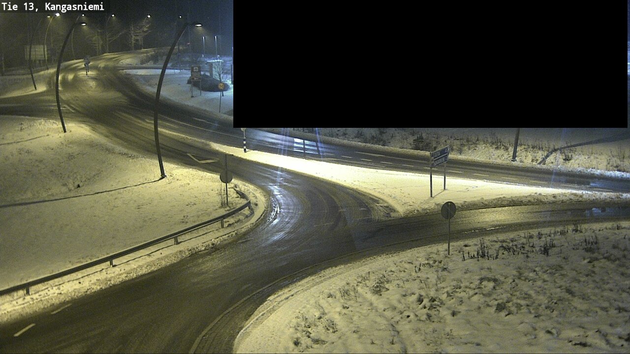 Weather Camera Image Väg 13 Kangasniemi, Kangasniemi, Etelä-Savo