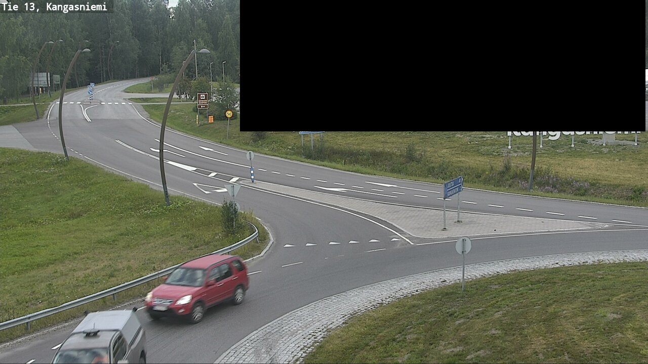 Weather Camera Image Väg 13 Kangasniemi, Kangasniemi, Etelä-Savo