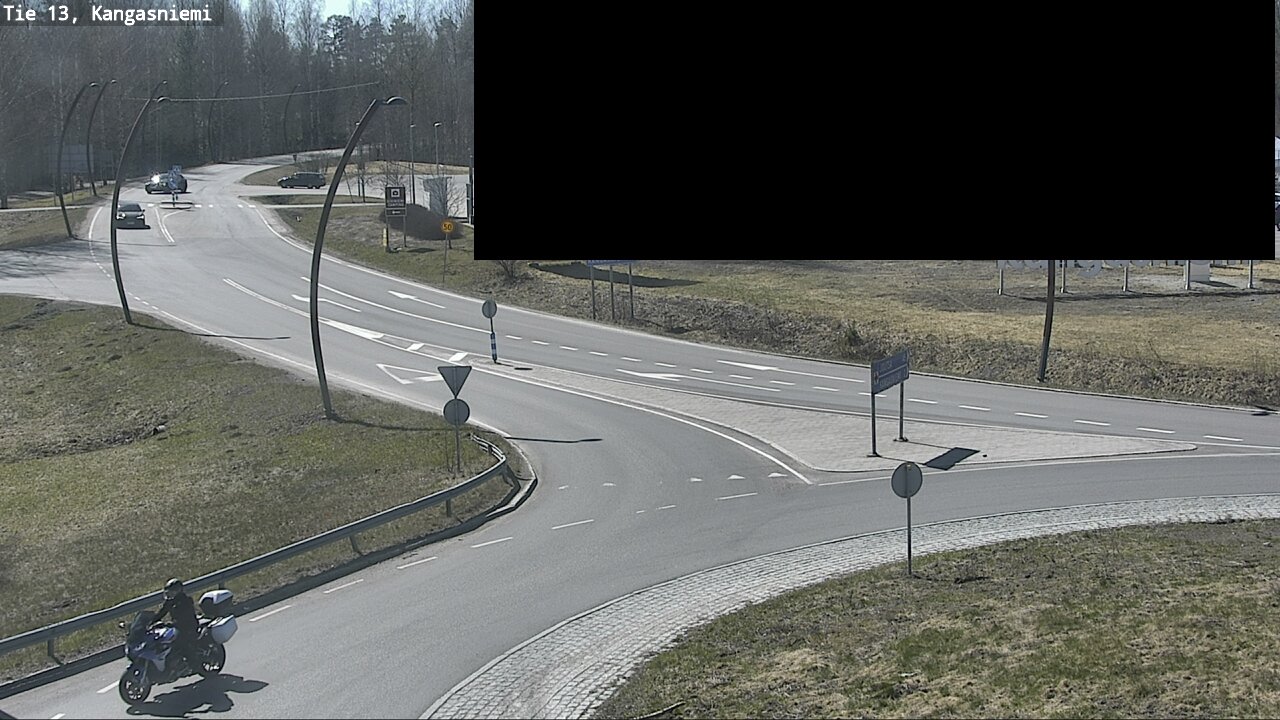 Weather Camera Image Väg 13 Kangasniemi, Kangasniemi, Etelä-Savo