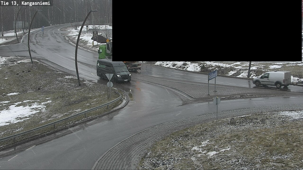 Weather Camera Image Väg 13 Kangasniemi, Kangasniemi, Etelä-Savo