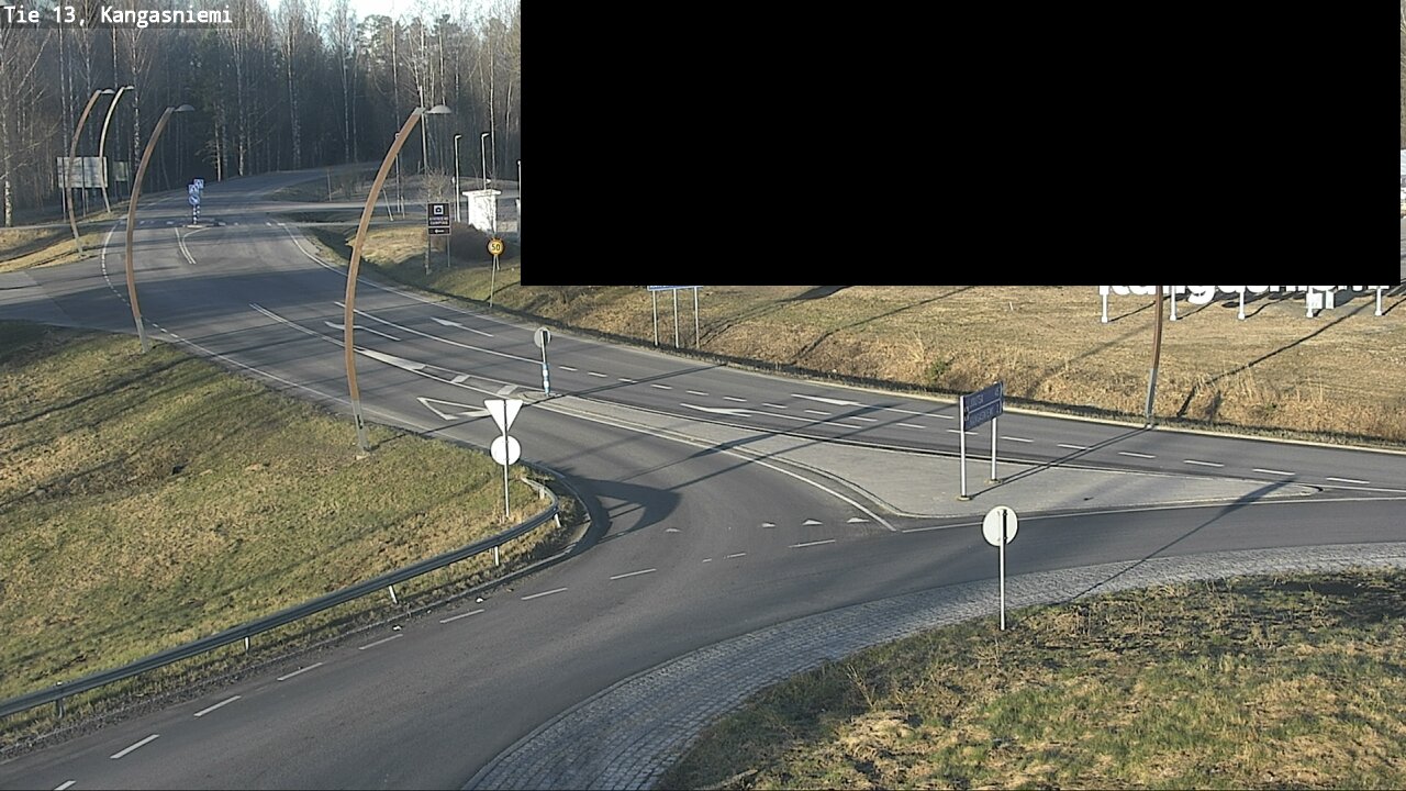 Weather Camera Image Väg 13 Kangasniemi, Kangasniemi, Etelä-Savo