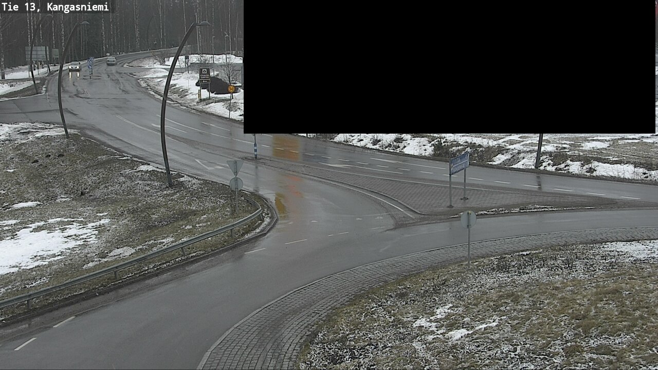 Weather Camera Image Väg 13 Kangasniemi, Kangasniemi, Etelä-Savo