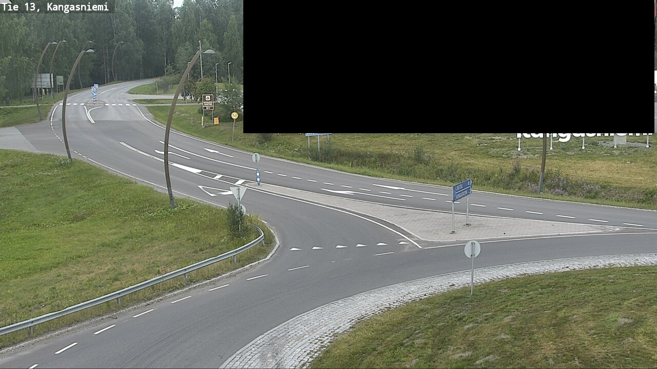 Weather Camera Image Väg 13 Kangasniemi, Kangasniemi, Etelä-Savo
