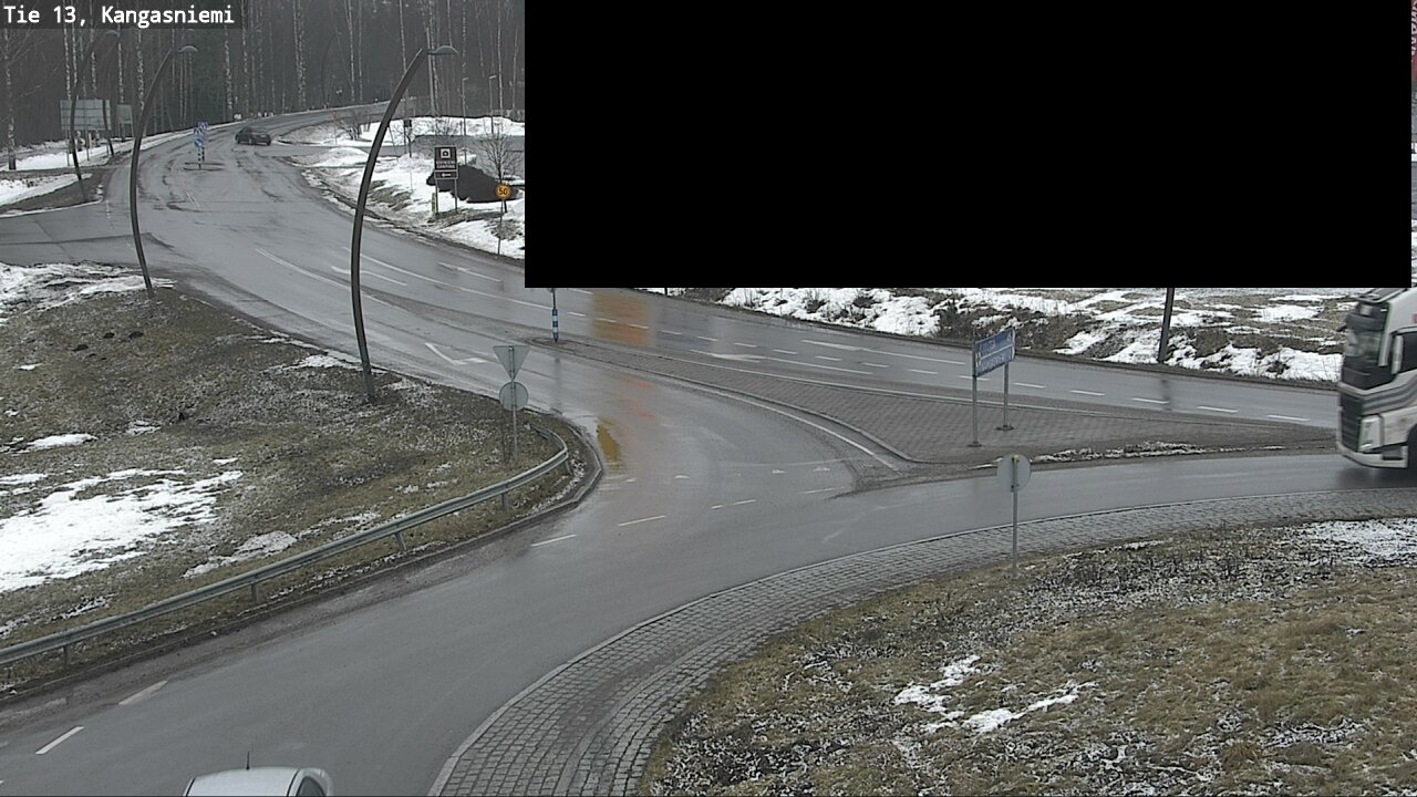 Weather Camera Image Väg 13 Kangasniemi, Kangasniemi, Etelä-Savo