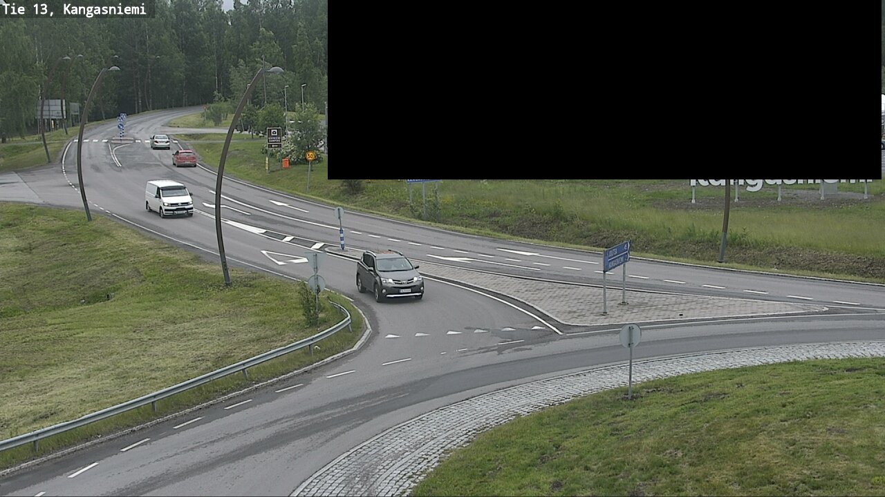Weather Camera Image Väg 13 Kangasniemi, Kangasniemi, Etelä-Savo
