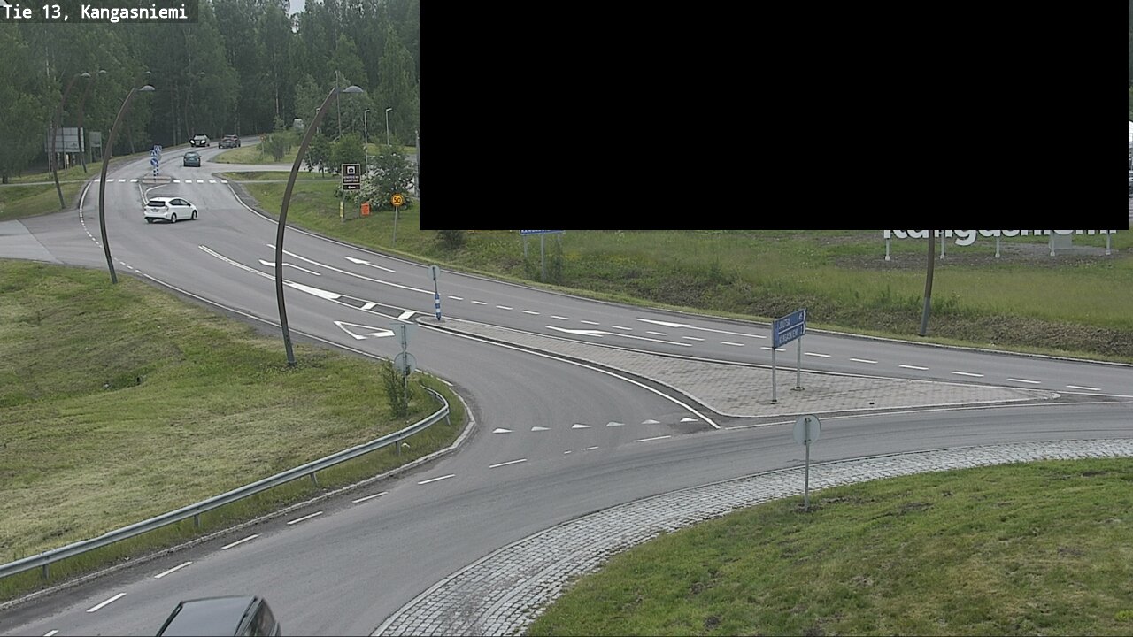 Weather Camera Image Road 13 Kangasniemi, Kangasniemi, Etelä-Savo