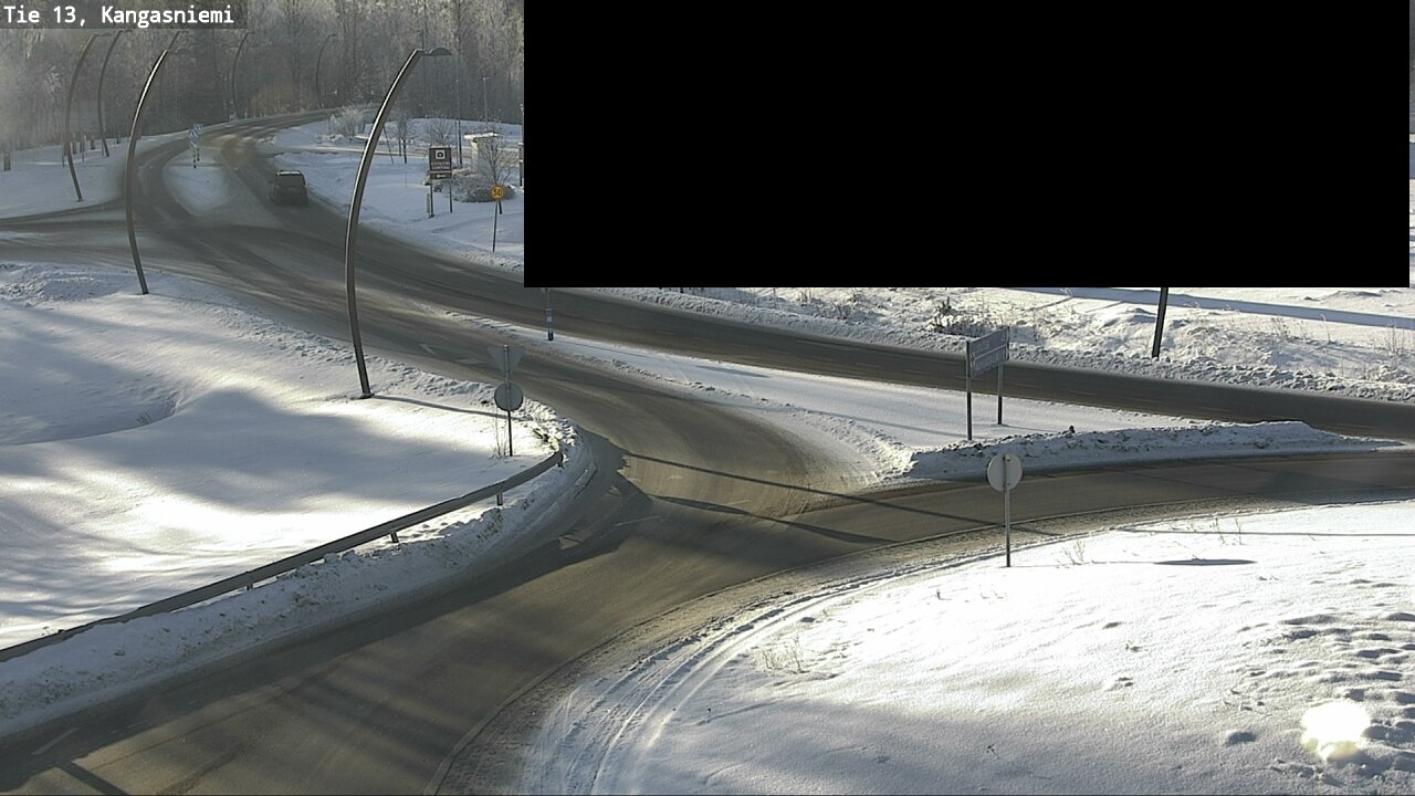 Weather Camera Image Road 13 Kangasniemi, Kangasniemi, Etelä-Savo