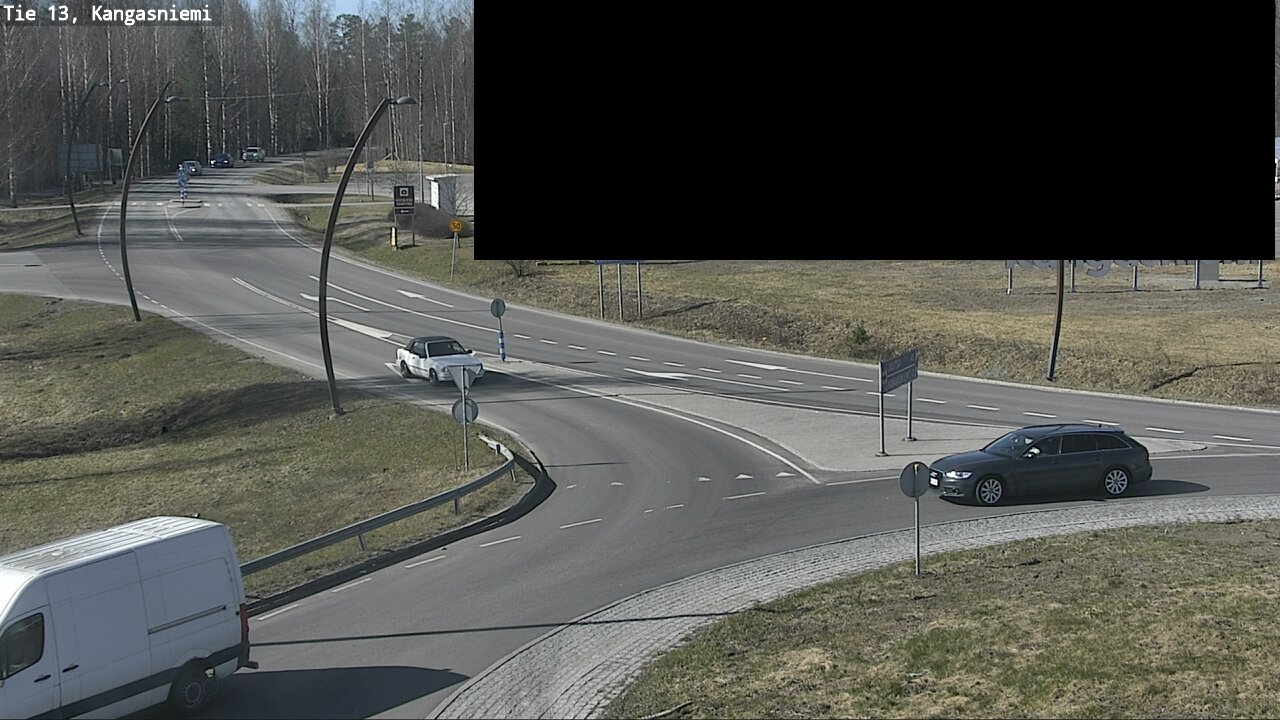 Weather Camera Image Väg 13 Kangasniemi, Kangasniemi, Etelä-Savo