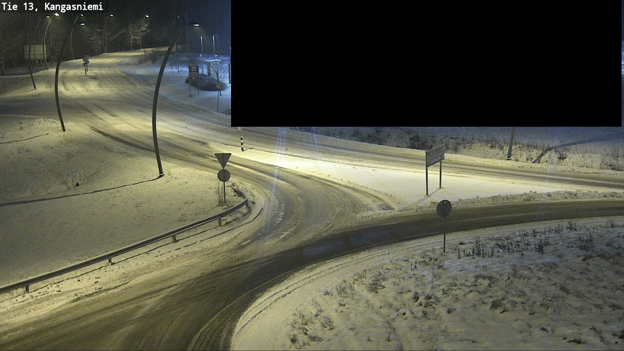 Weather Camera Image Väg 13 Kangasniemi, Kangasniemi, Etelä-Savo