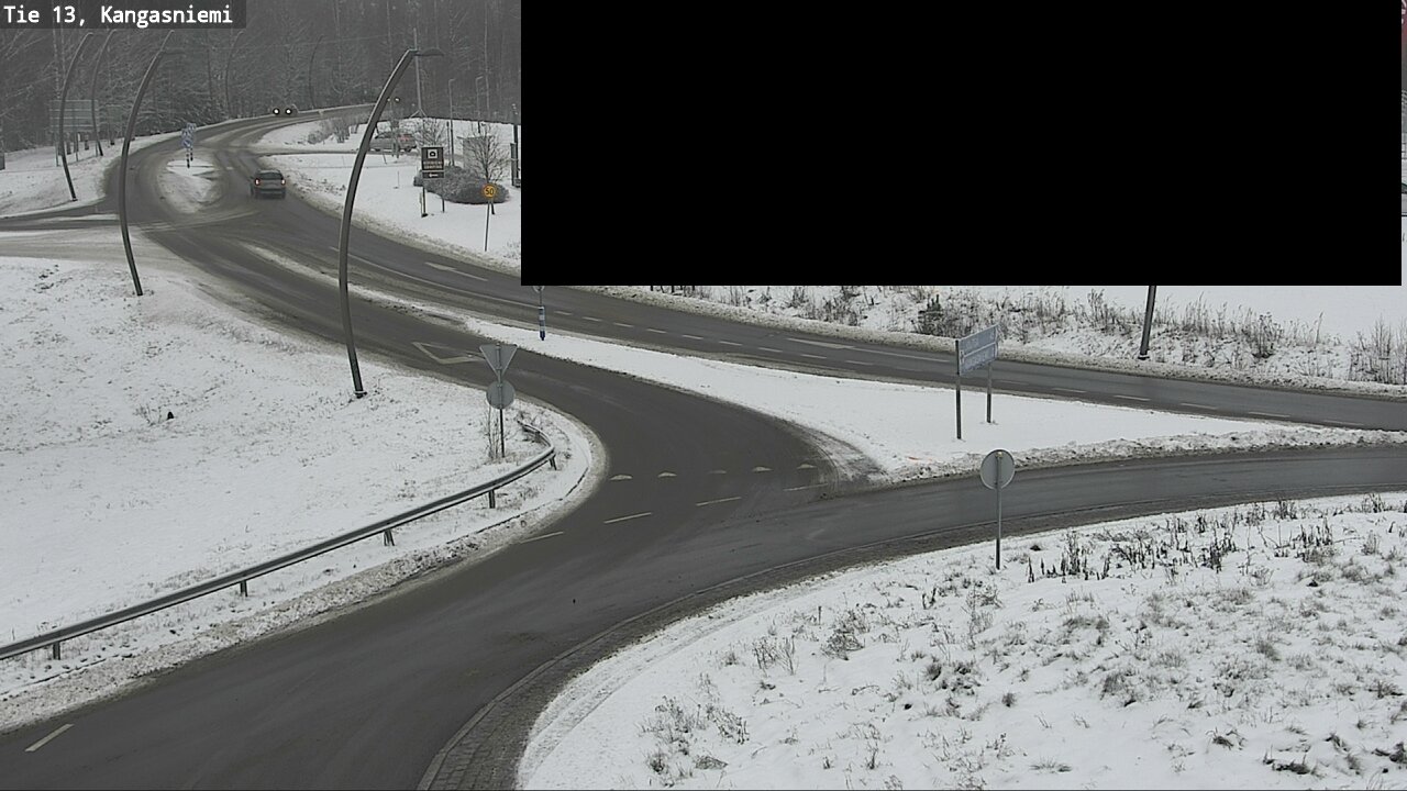 Weather Camera Image Väg 13 Kangasniemi, Kangasniemi, Etelä-Savo