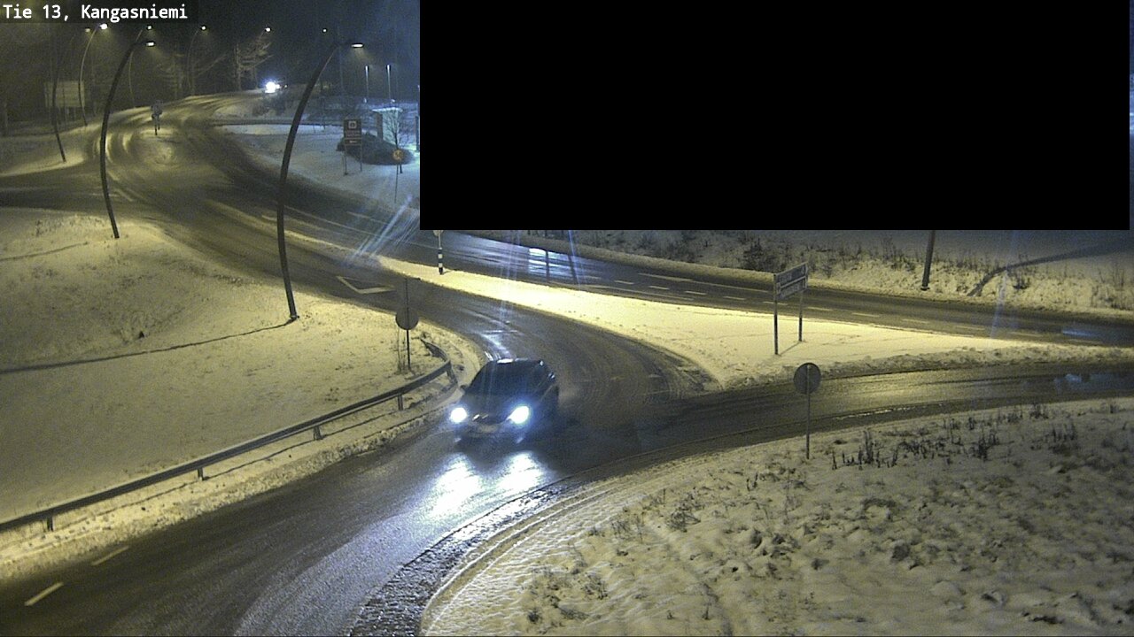 Weather Camera Image Väg 13 Kangasniemi, Kangasniemi, Etelä-Savo