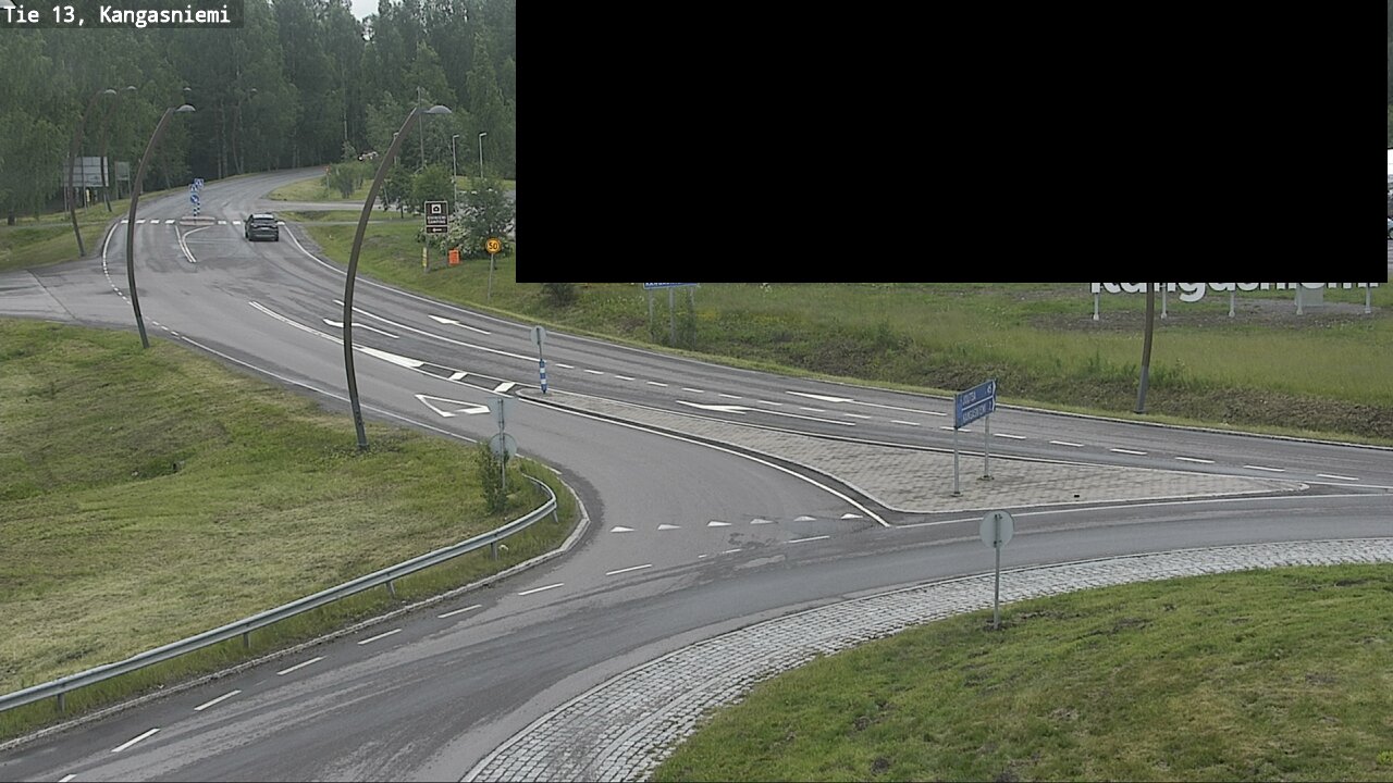 Weather Camera Image Väg 13 Kangasniemi, Kangasniemi, Etelä-Savo