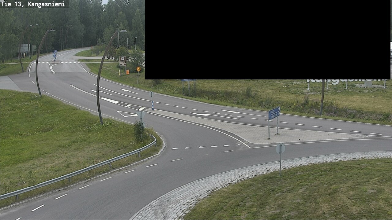 Weather Camera Image Väg 13 Kangasniemi, Kangasniemi, Etelä-Savo