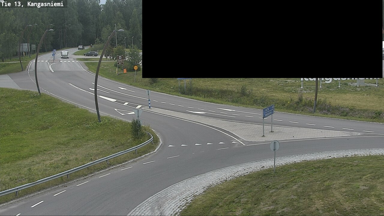 Weather Camera Image Väg 13 Kangasniemi, Kangasniemi, Etelä-Savo