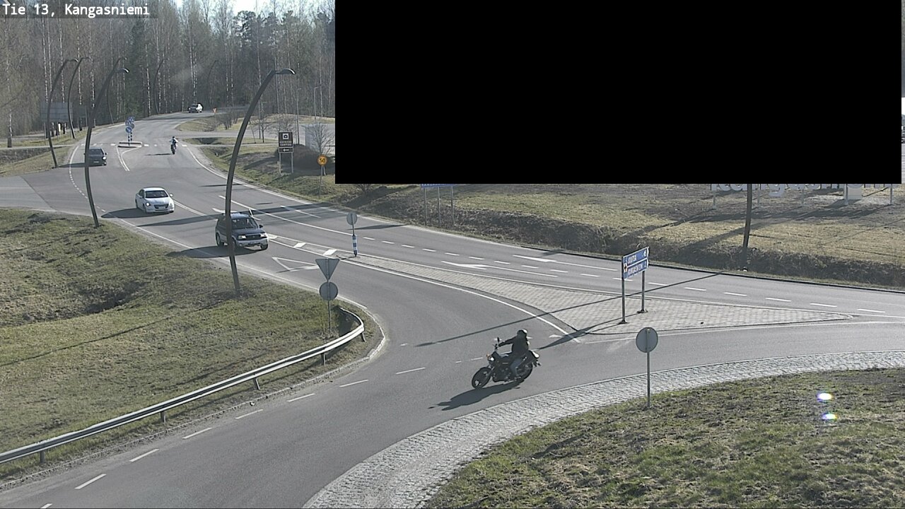 Weather Camera Image Väg 13 Kangasniemi, Kangasniemi, Etelä-Savo