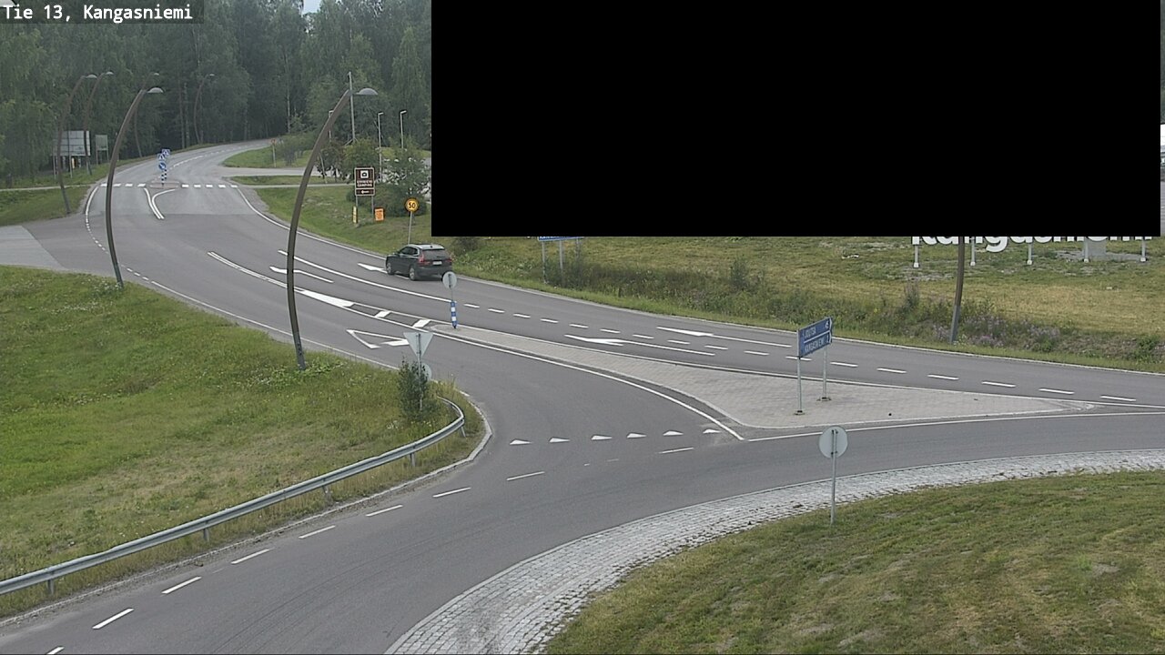 Weather Camera Image Väg 13 Kangasniemi, Kangasniemi, Etelä-Savo